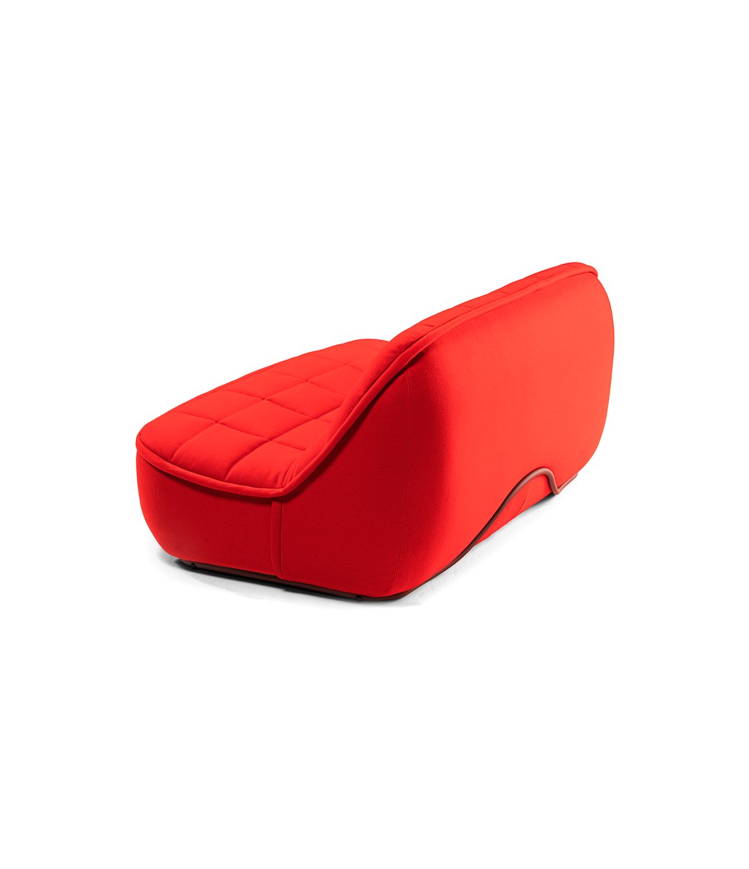 Vibe Sofa by Sancal in red, side view – In Dubai by WSPR