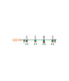 Wall Champions 4 Coat Rack Spanish League by RS Barcelona in Boy, Green&White – In Dubai by WSPR