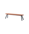 You and Me Bench by RS Barcelona in Iroko Black, Indoor & Outdoor – view 2 – In Dubai by WSPR