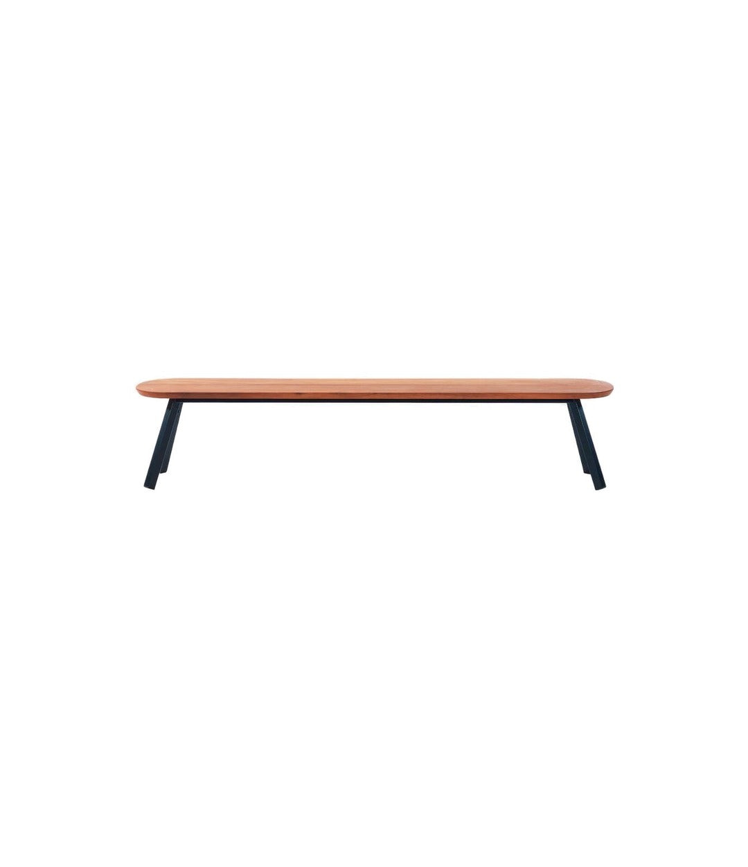 You and Me Bench by RS Barcelona in Iroko Black – view 2 – In Dubai by WSPR