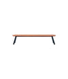 You and Me Bench by RS Barcelona in Iroko Black – view 2 – In Dubai by WSPR