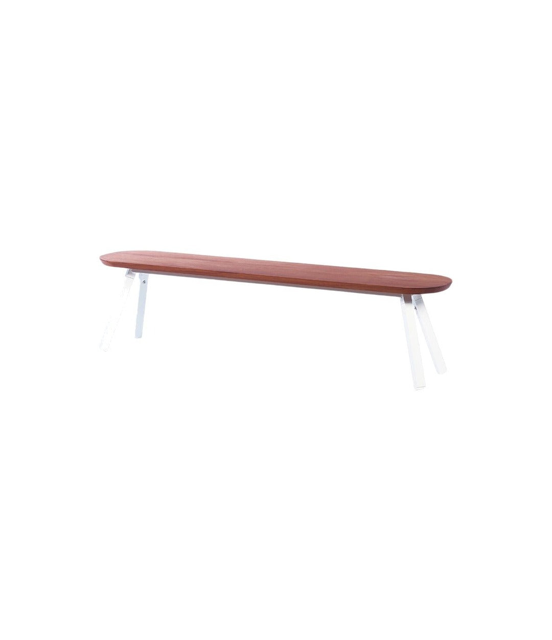 You and Me Bench by RS Barcelona in Iroko White, Indoor & Outdoor – view 2 – In Dubai by WSPR