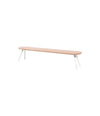 You and Me Bench by RS Barcelona in Oak White, 220 cm, Indoor – In Dubai by WSPR