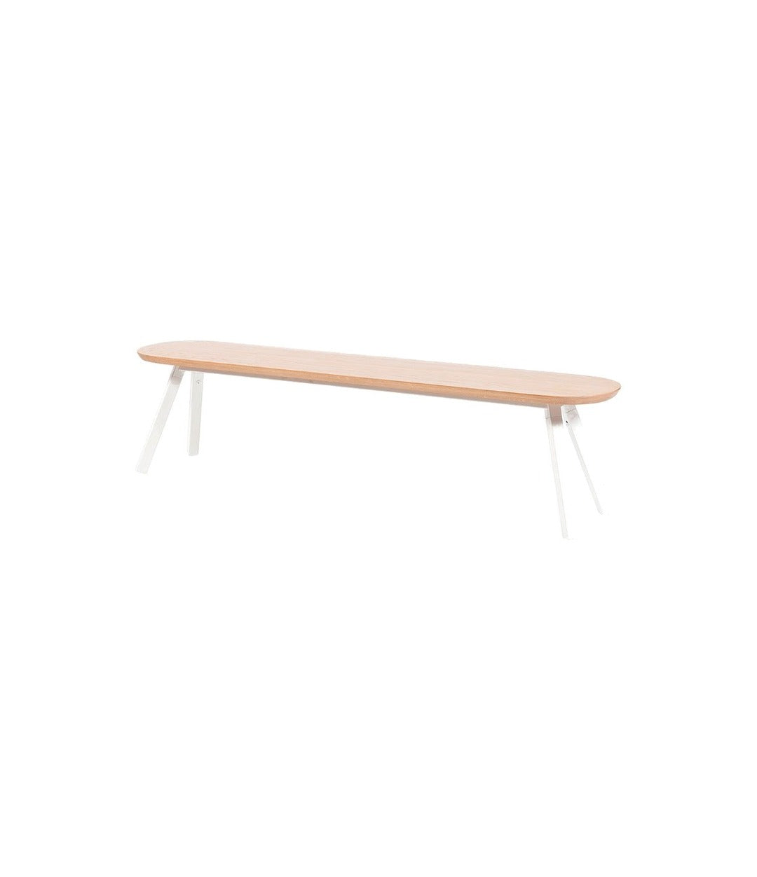 You and Me Bench by RS Barcelona in Oak White, Indoor – In Dubai by WSPR