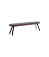 You and Me Bench with Cushion by RS Barcelona in Dark Taupe Outdoor, 180 cm, 180 cm – In Dubai by WSPR