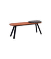 You and Me Bench with Cushion by RS Barcelona in Dark Taupe Outdoor, 50 cm – In Dubai by WSPR