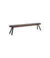 You and Me Bench with Cushion by RS Barcelona in Dark Taupe Outdoor – In Dubai by WSPR