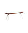 You and Me Bench with Cushion by RS Barcelona in White Outdoor – In Dubai by WSPR