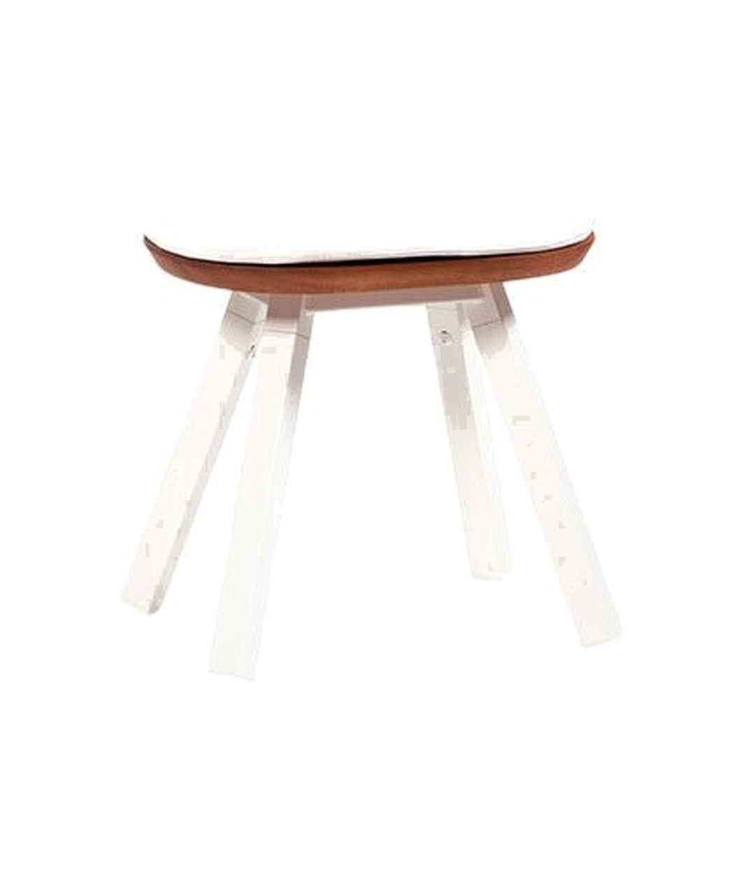 You and Me Bench with Cushion by RS Barcelona in White Outdoor, 50 cm, 50 cm – In Dubai by WSPR