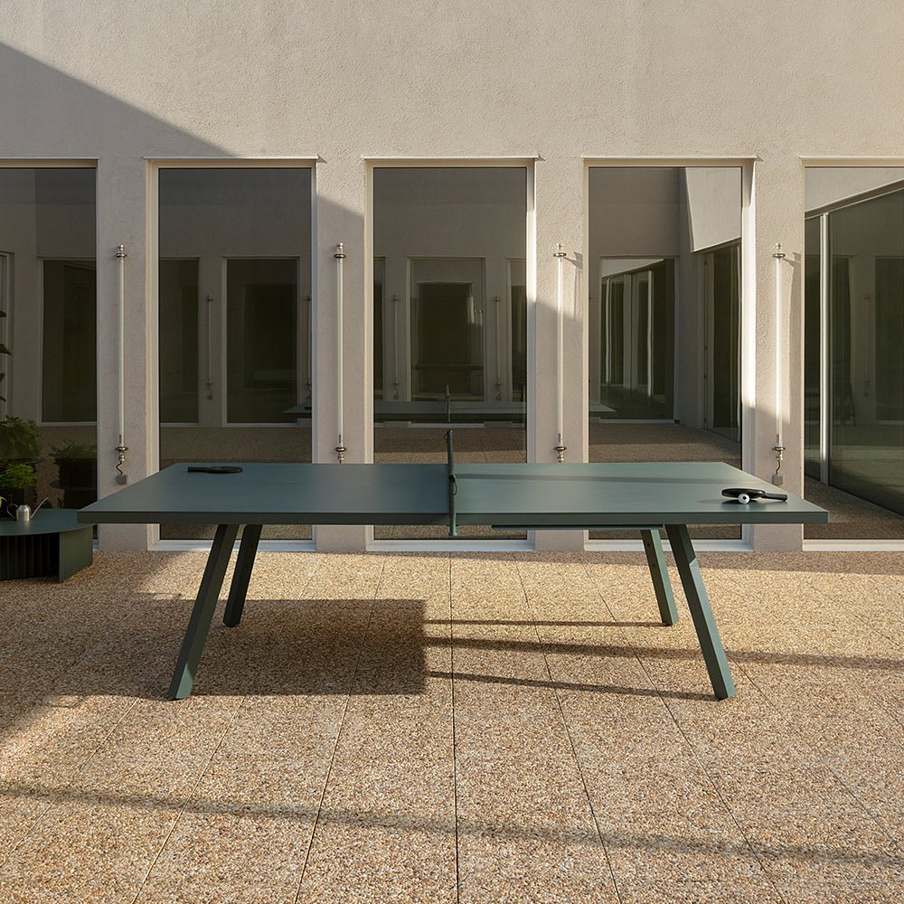 You and Me Monochrome Ping Pong Table 220 by RS Barcelona in a styled interior – view 3 – In Dubai by WSPR