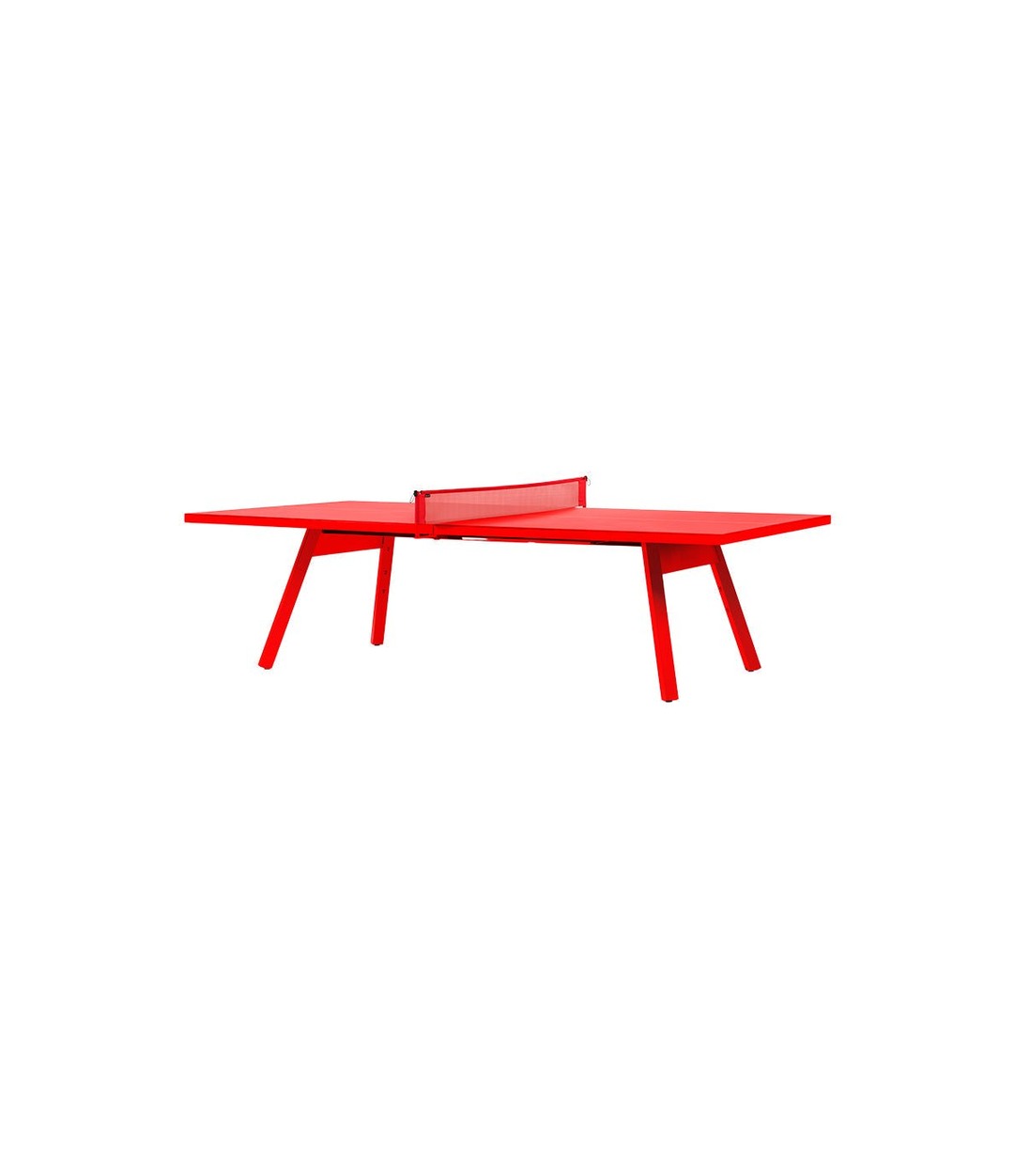 You and Me Monochrome Ping Pong Table 220 by RS Barcelona in Traffic Red – In Dubai by WSPR