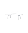 You and Me Monochrome Ping Pong Table 220 by RS Barcelona in Traffic White – In Dubai by WSPR