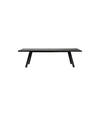You and Me Monochrome Ping Pong Table Standard by RS Barcelona in Jet Black – view 2 – In Dubai by WSPR