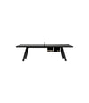 You and Me Monochrome Ping Pong Table Standard by RS Barcelona in Jet Black – view 3 – In Dubai by WSPR