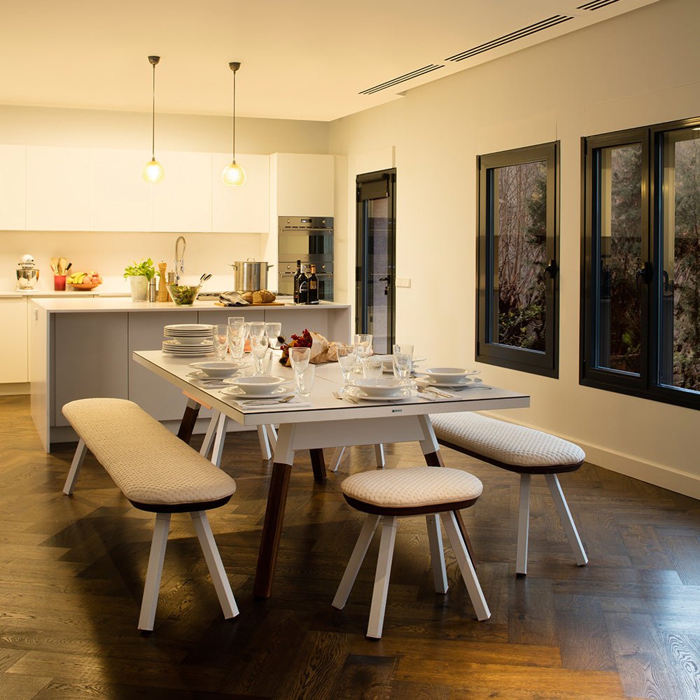 You and Me Ping Pong Table Standard by RS Barcelona in a styled interior – In Dubai by WSPR
