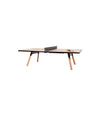 You and Me Ping Pong Table Standard by RS Barcelona in Indoor, Oak/Black – In Dubai by WSPR