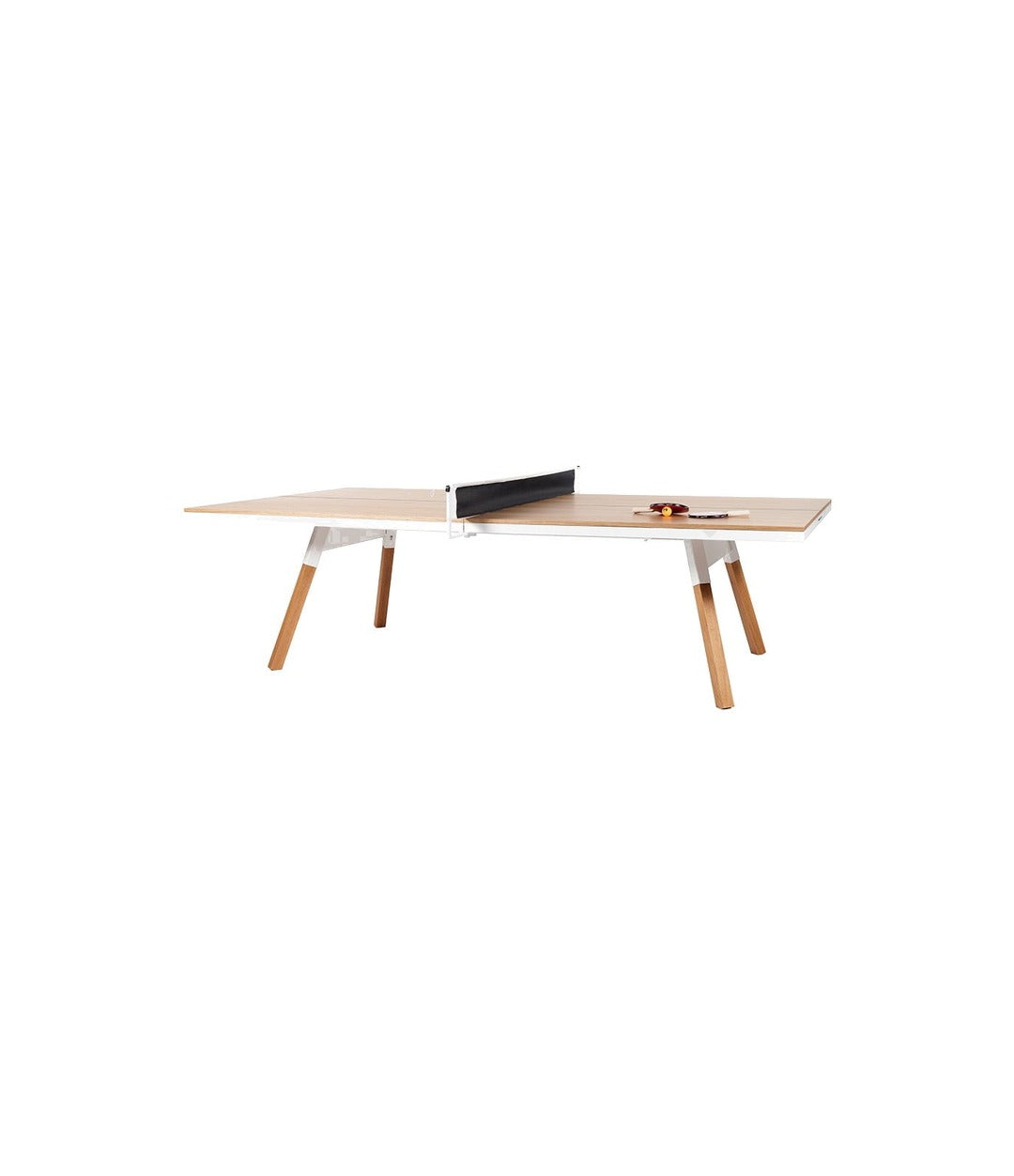 You and Me Ping Pong Table Standard by RS Barcelona in Indoor, Oak/White – In Dubai by WSPR